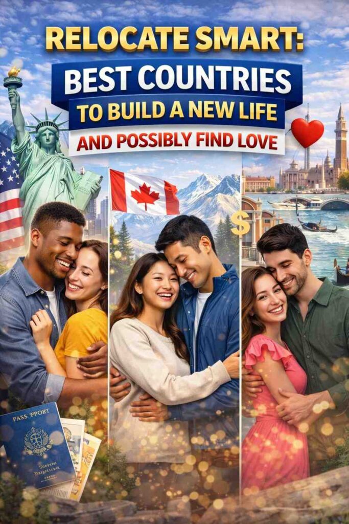 Relocate Smart: Best Countries to Build a New Life and Possibly Find Love In 2026
