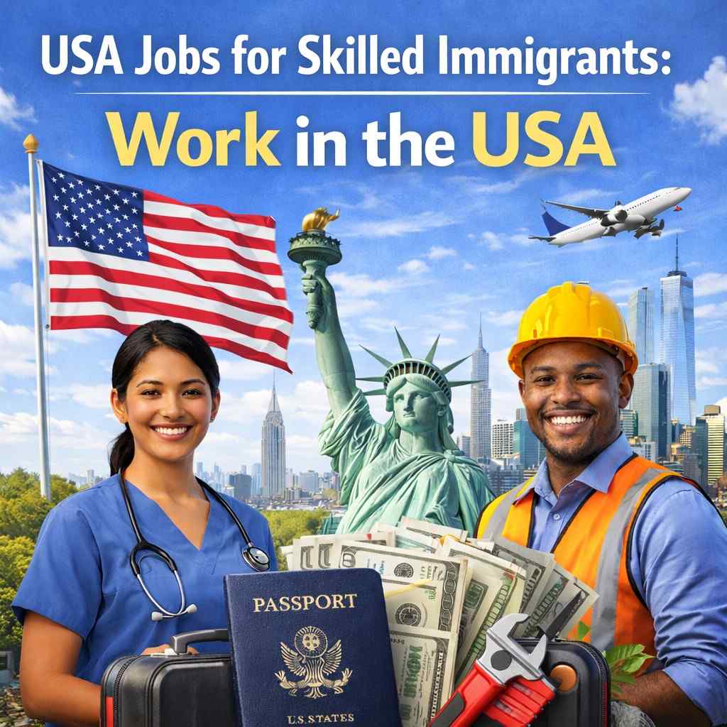 USA Jobs for Skilled Immigrants: Work in the USA
