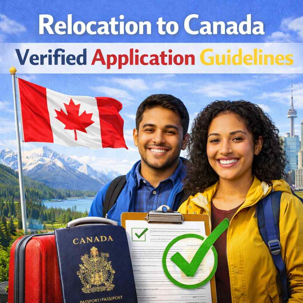 Relocation to Canada Verified Application Guidelines
