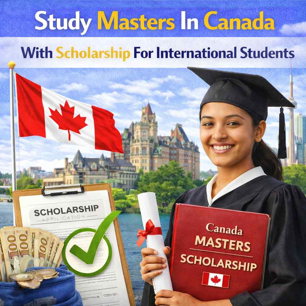 Study Masters In Canada With Scholarship For International Students