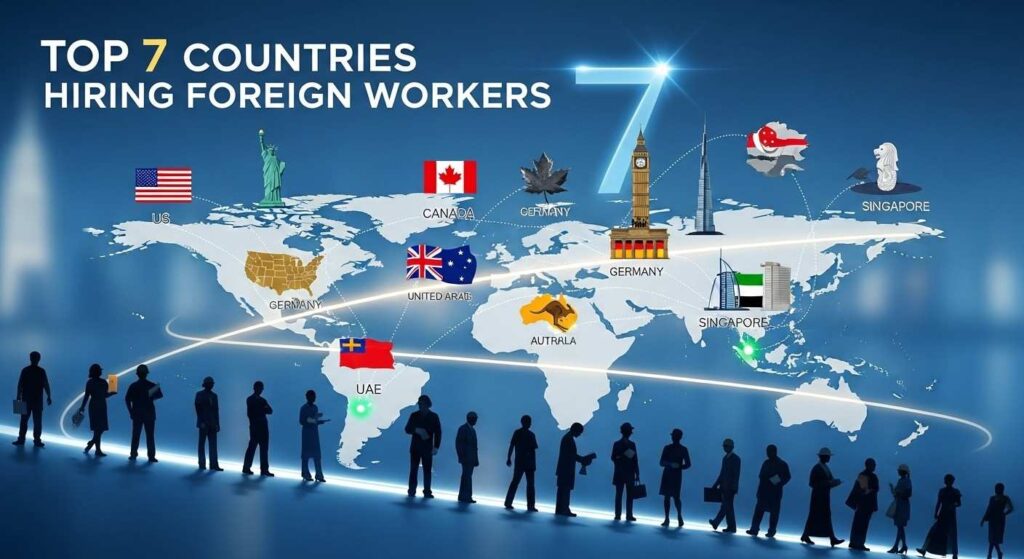 Top 7 Countries Hiring Foreign Workers