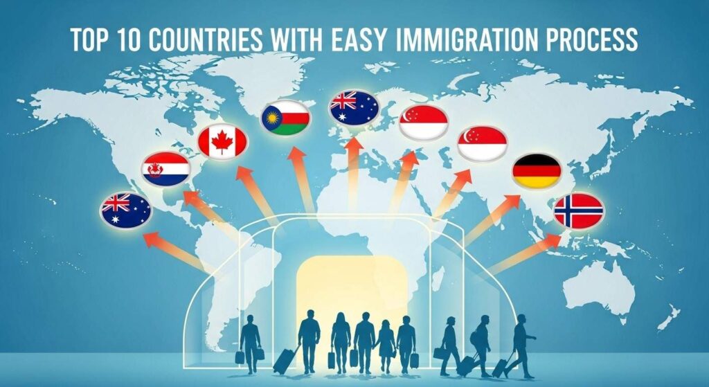 Top 10 Countries With Easy Immigration Process