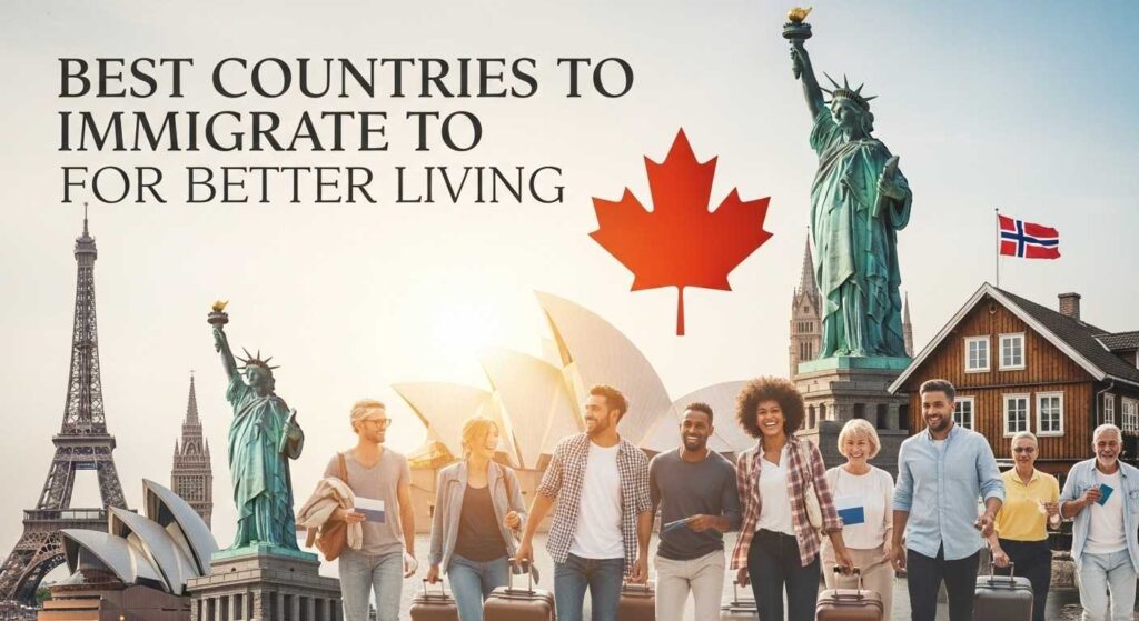 Best Countries to Immigrate to for Better Living